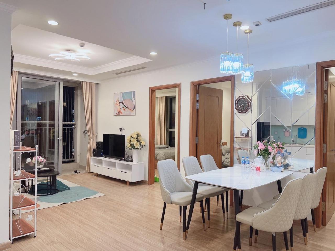 Vinhomes Time City And Parkhill Premium Apartment Hanoi Buitenkant foto